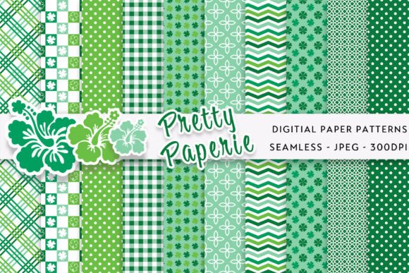 10 St Patricks Digital Paper Backgrounds: A Creative Toolkit