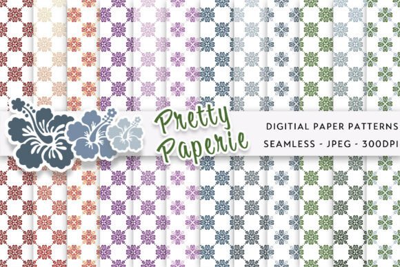 12 Damask Digital Paper Backgrounds: Instant Elegance for Your Designs