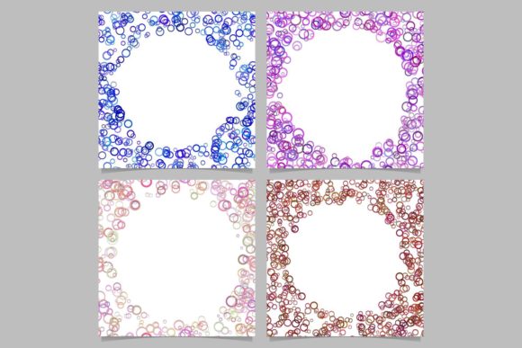 4 Abstract Backgrounds: Versatile Design Assets for Modern Projects