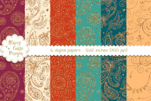 Boho Paisley Glitter: Infusing Digital Projects with Spirit