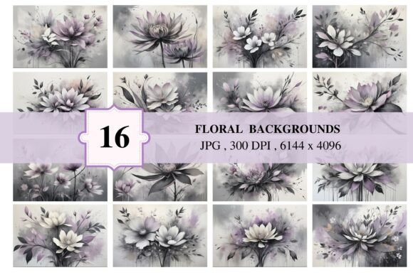 Elevate Your Designs with 16 Floral Backgrounds 49