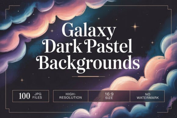 Galaxy Dark Pastel Backgrounds: Elevate Your Visuals
