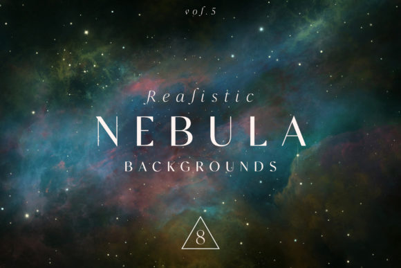 Realistic Nebula Backgrounds Vol.5: Elevate Your Visual Projects