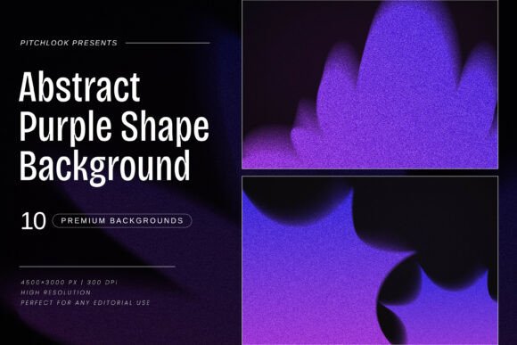 The Power of Purple: Using Abstract Shape Backgrounds