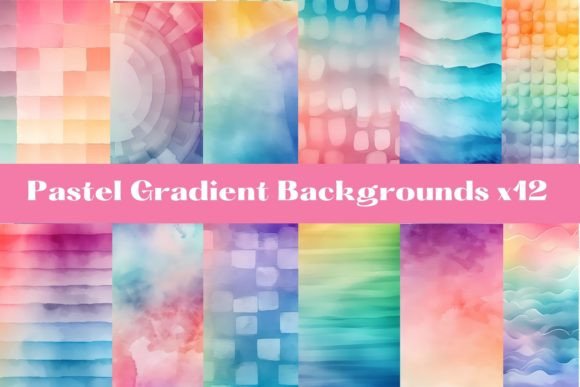 Unlocking Visual Harmony with Pastel Gradient Backgrounds Soft Colors