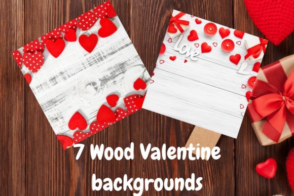 Wood Backgrounds | Valentine Backgrounds: Rustic Elegance for Your Designs